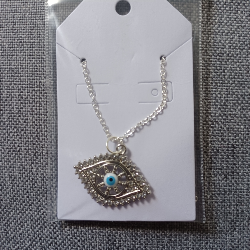 Evil eye necklace